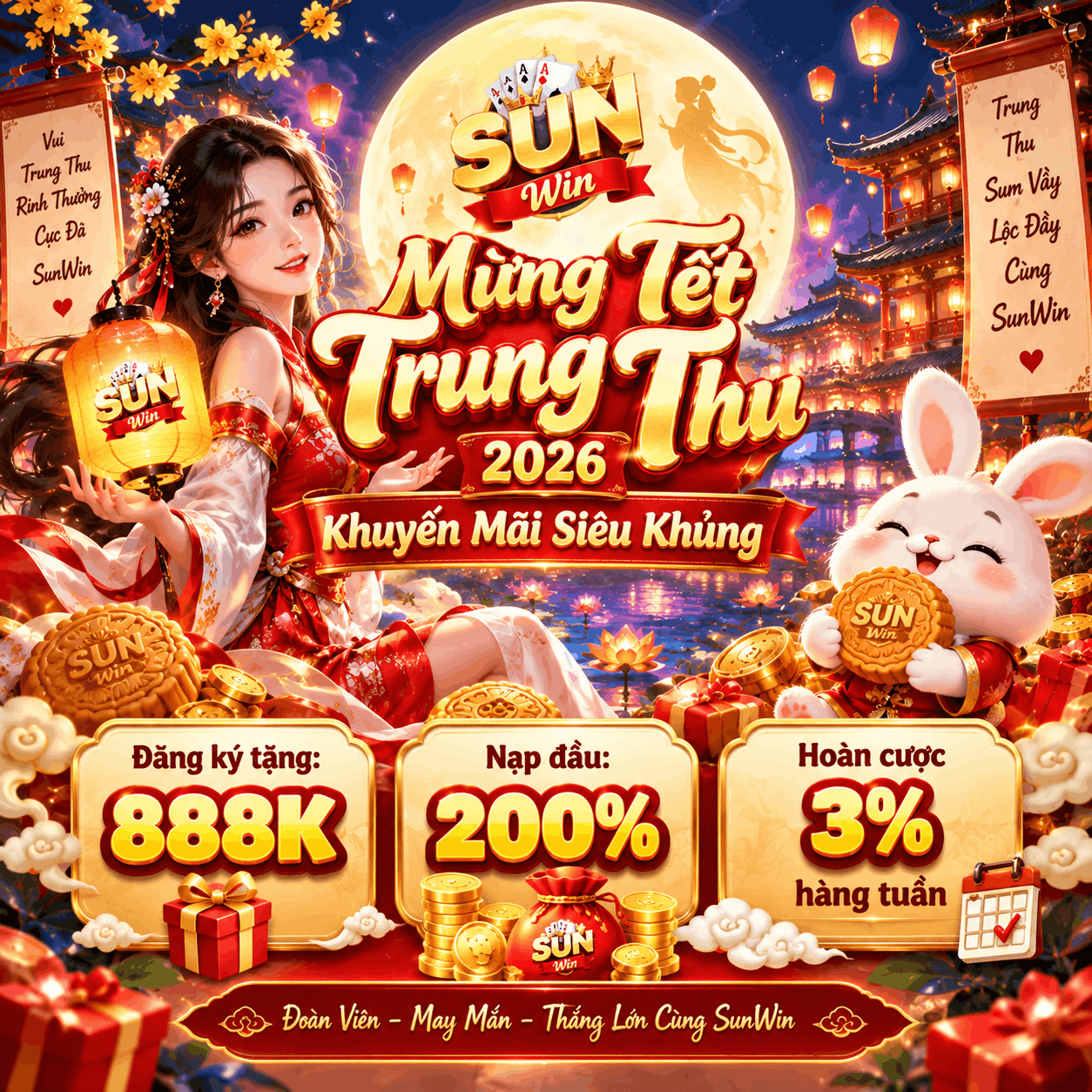 SunWin - Sự kiện trung thu 2026 - Trang chủ Sun.Win chính thức không chặn