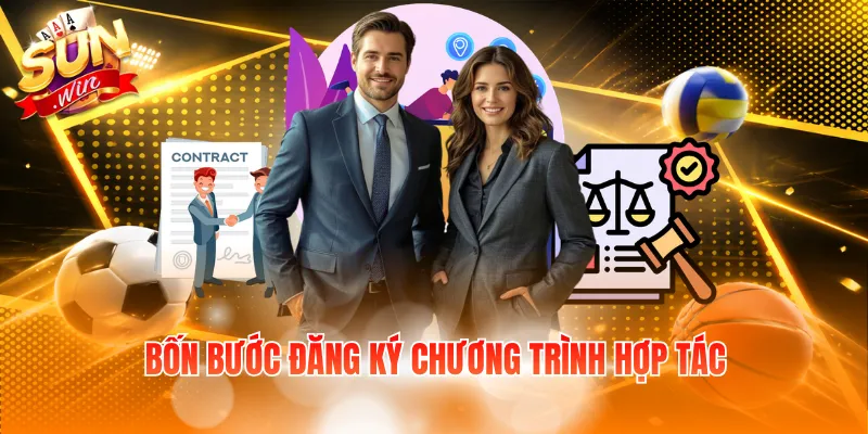 Bốn bước đăng ký chương trình hợp tác