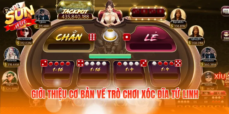 Giới thiệu cơ bản về trò chơi xóc đĩa Tứ Linh